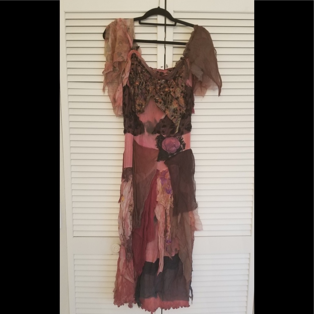 Beautiful patchwork dress.